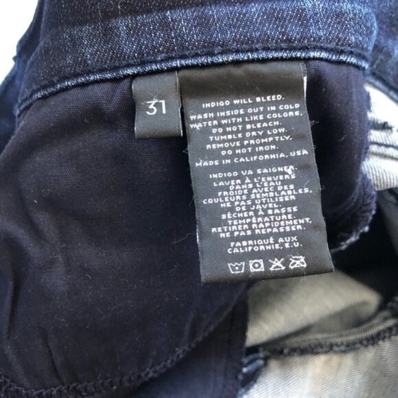 J Brand Mid Rise Stove Pipe Skinny Size 31 - Picture 12 of 12
